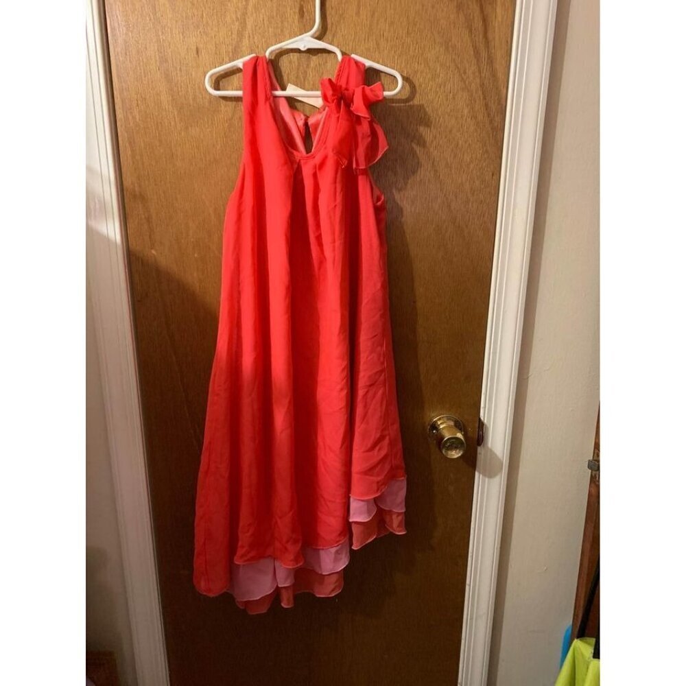 Cherokee Layered Party Dress Pink Size XL Girls